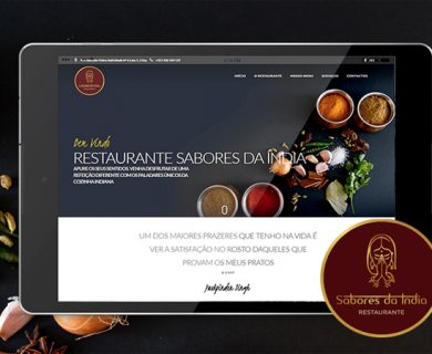 Branding | Restaurante Sabores da Índia